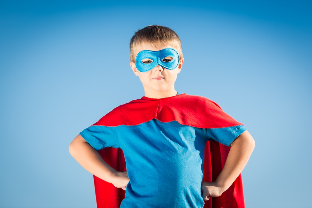 Superheld Kid - Foto, afbeelding