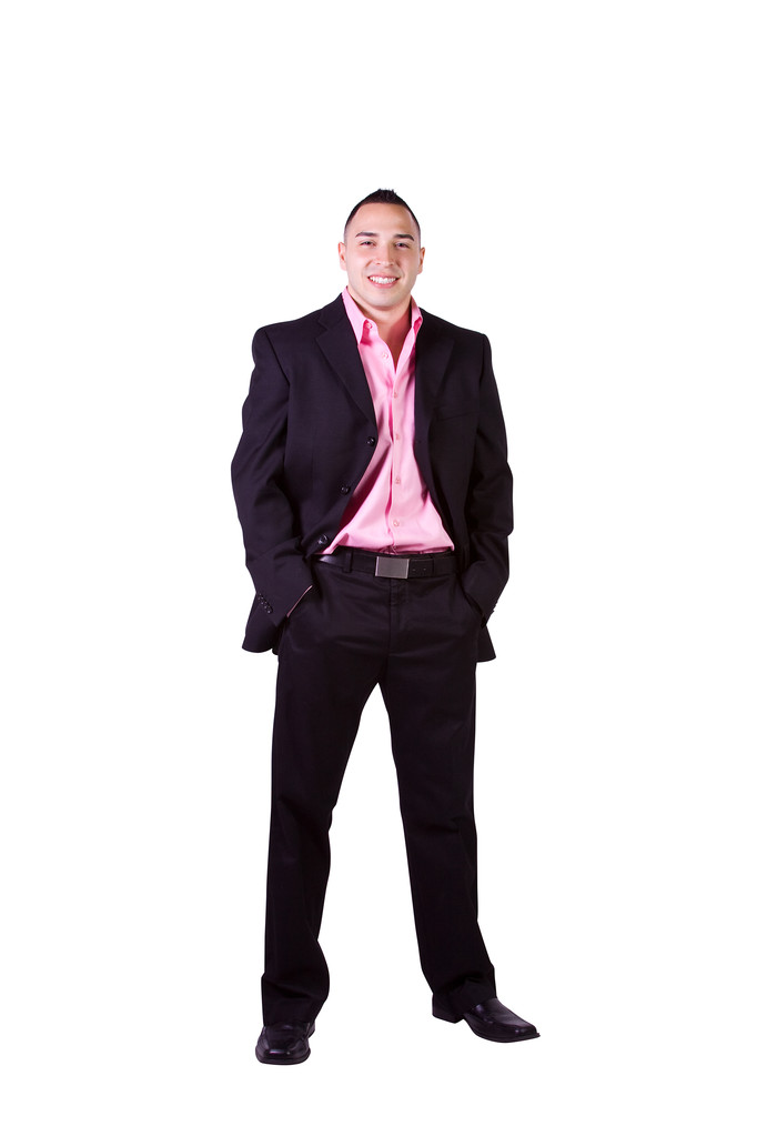 Handsome Hispanic Businessman - Photo, Image