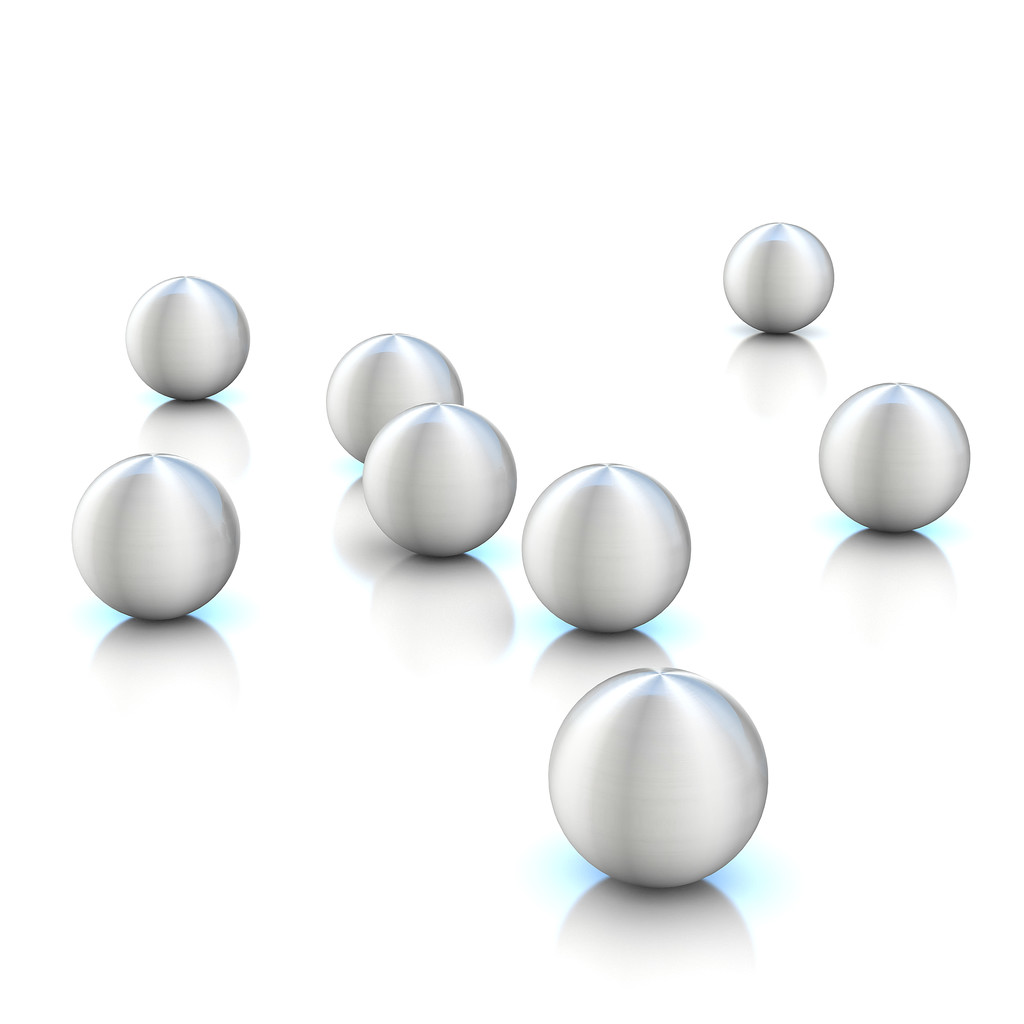 representación 3d esferas abstractas
 - Foto, Imagen