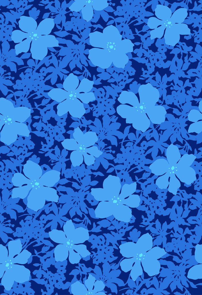 Flower pattern - Vector, Image