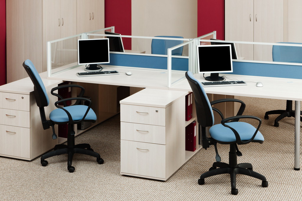 Computers on the desks - Photo, Image
