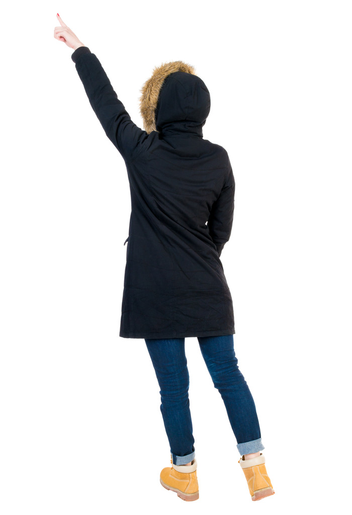 γυναίκα στο σακάκι χειμώνα - Φωτογραφία, εικόνα