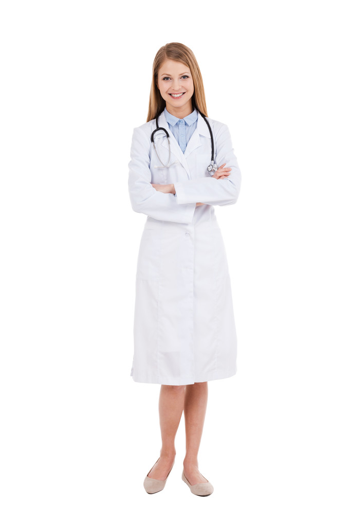 Médecin femme en uniforme blanc
 - Photo, image
