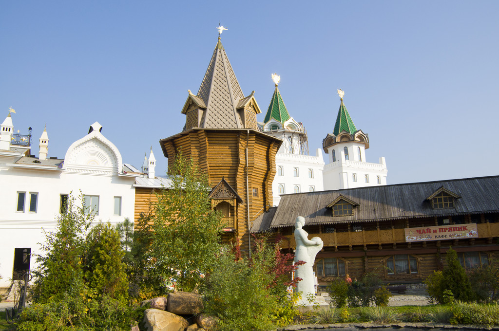 Palais en bois à Kolomenskoe, Moscou, Russie
 - Photo, image