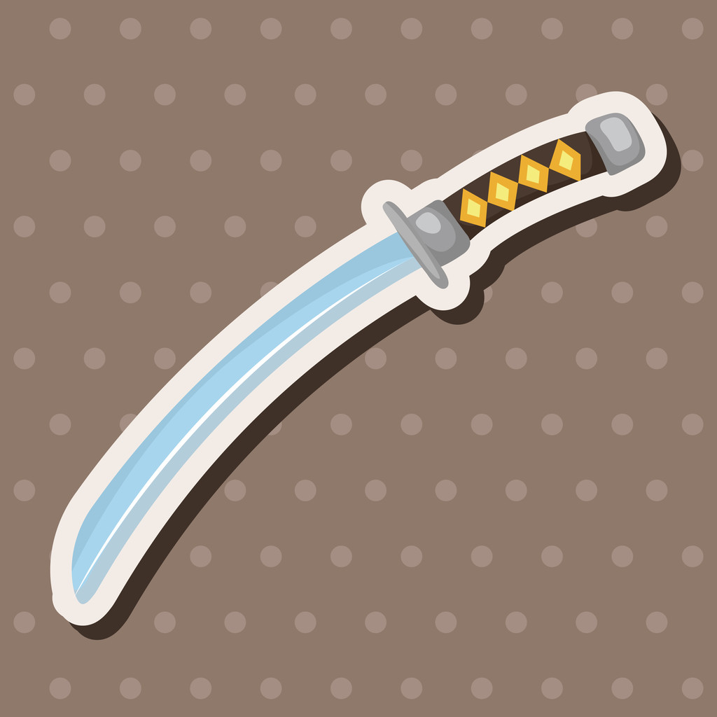 cuchillo arma tema elementos
 - Vector, imagen