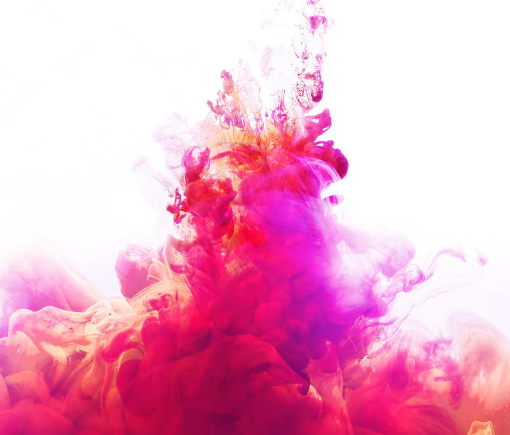 Рожеві чорнила у воді
 - Фото, зображення