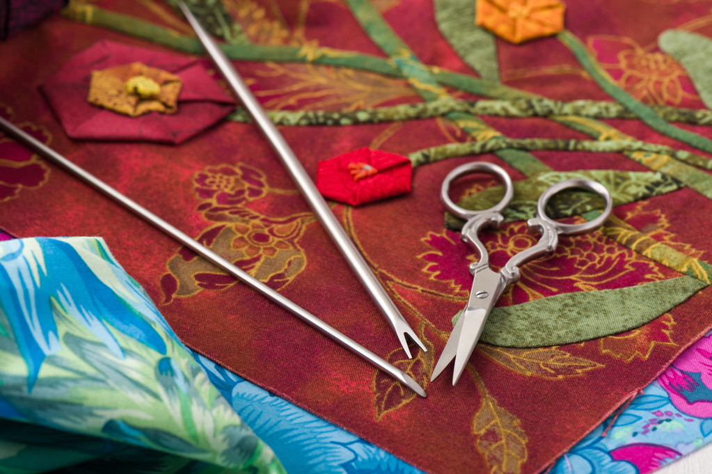 Special tools for fabric applique - Photo, Image