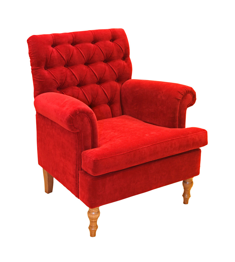 piros fotel - Fotó, kép
