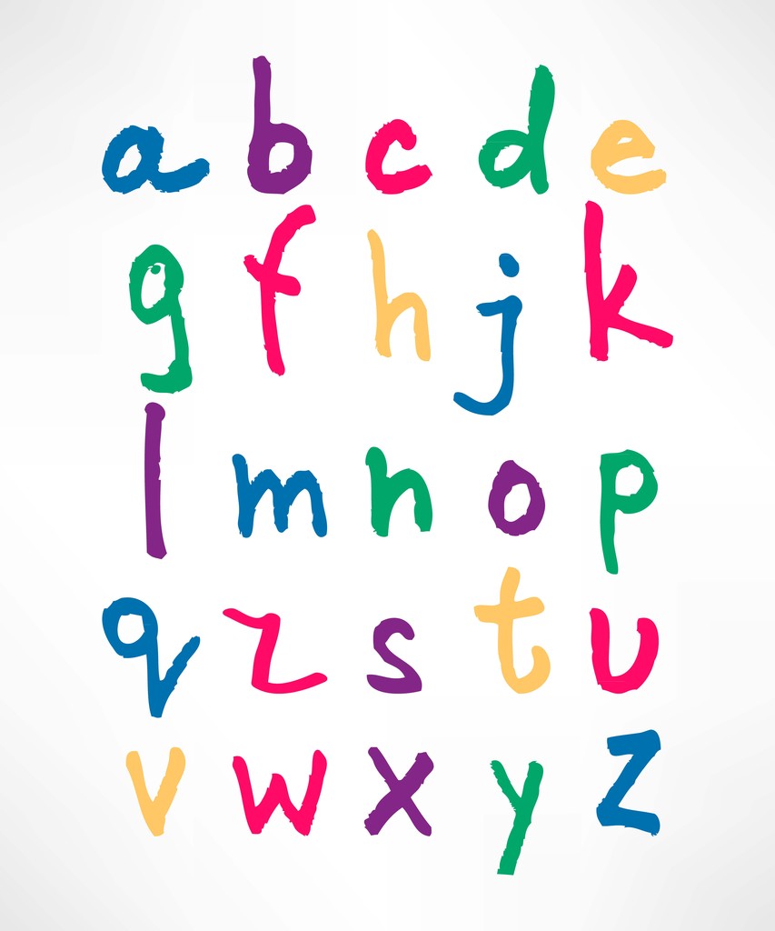 alfabeto - Vector, imagen