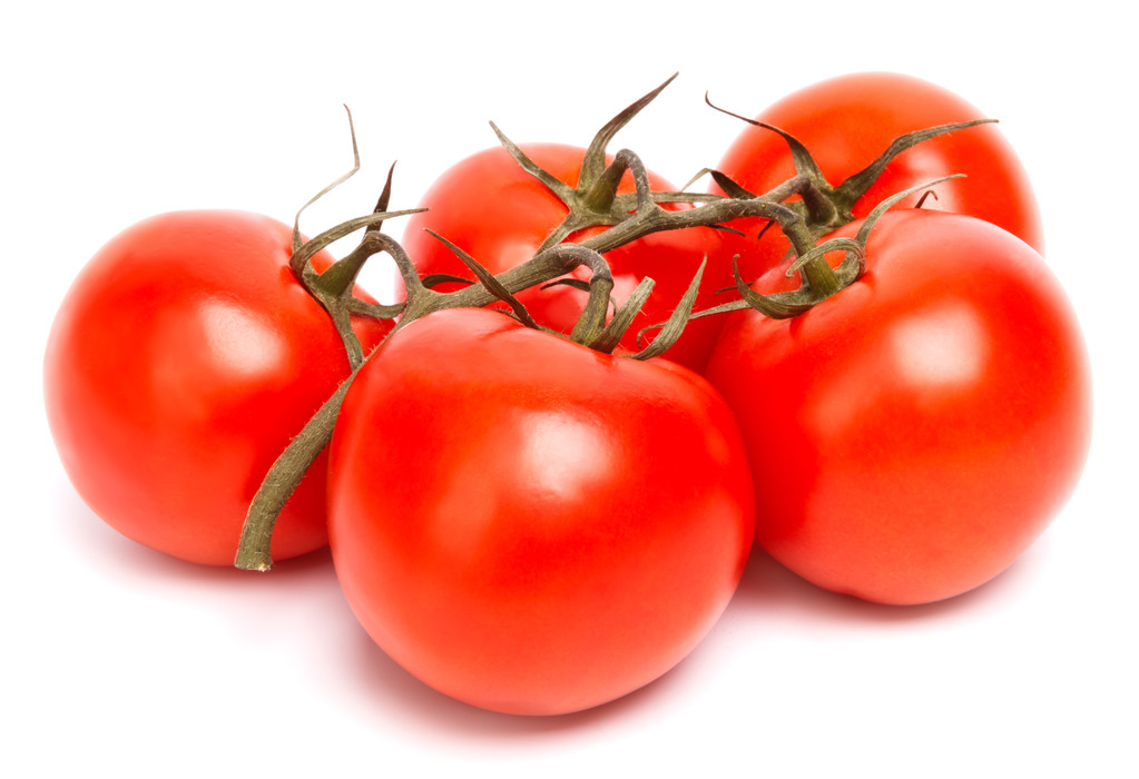 Tak tomaten - Foto, afbeelding