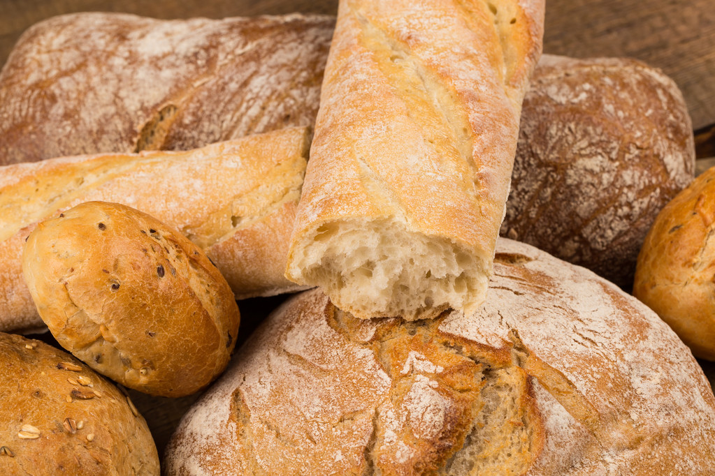 Close-up van traditionele brood - Foto, afbeelding