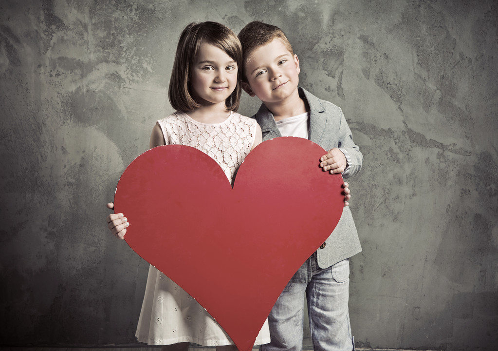 Ritratto di due bambini carini
 - Foto, immagini