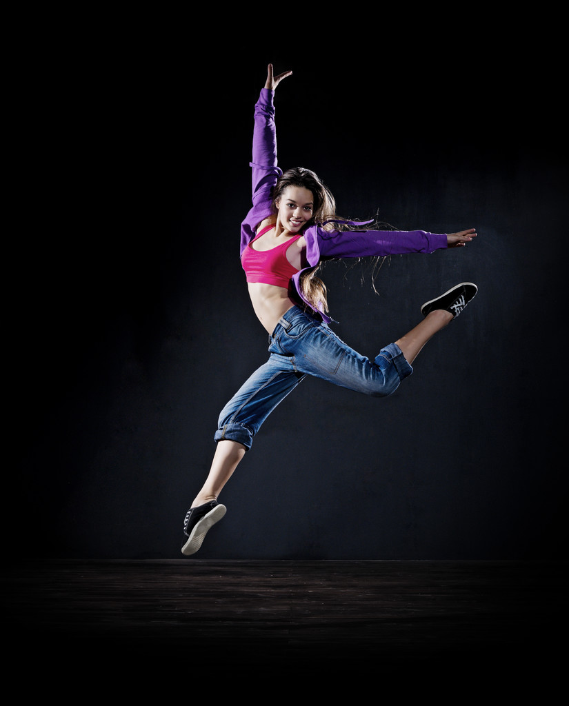 Bailarina moderna (versión oscura
) - Foto, imagen