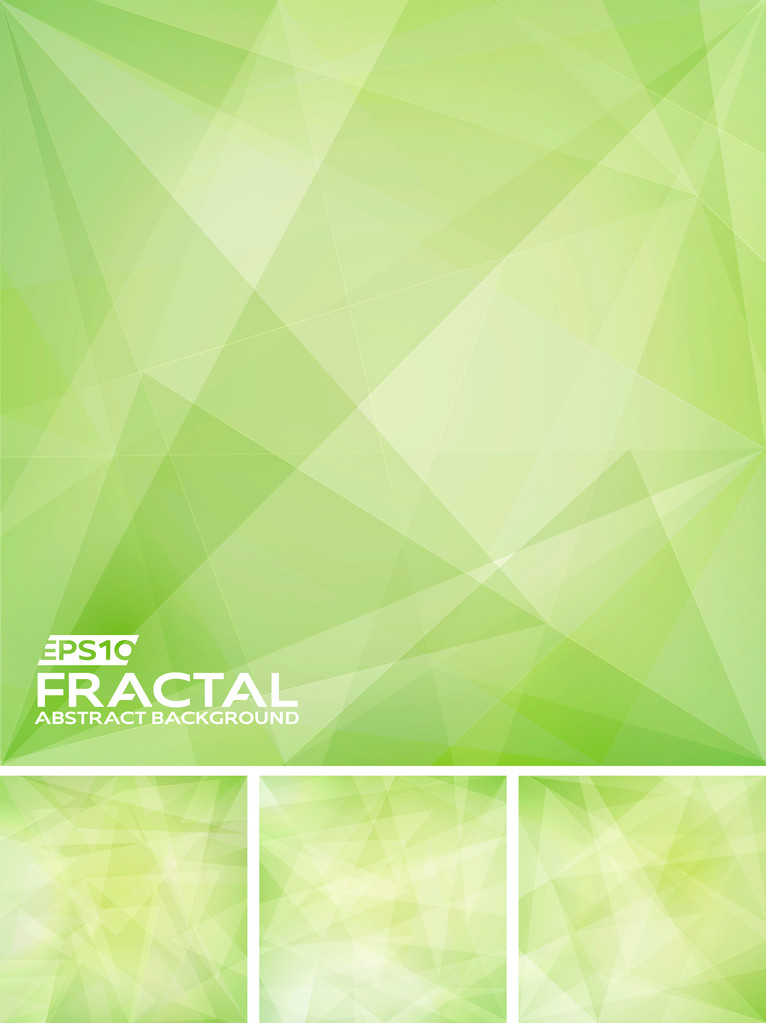 Fractal abstract background - Vector, Image