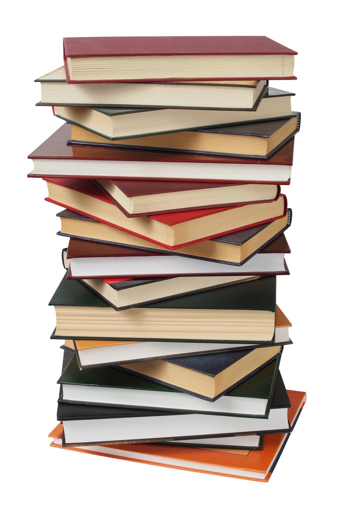 Isolated books - Photo, Image