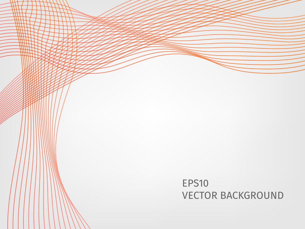 Fondo de línea ondulada abstracta
 - Vector, imagen