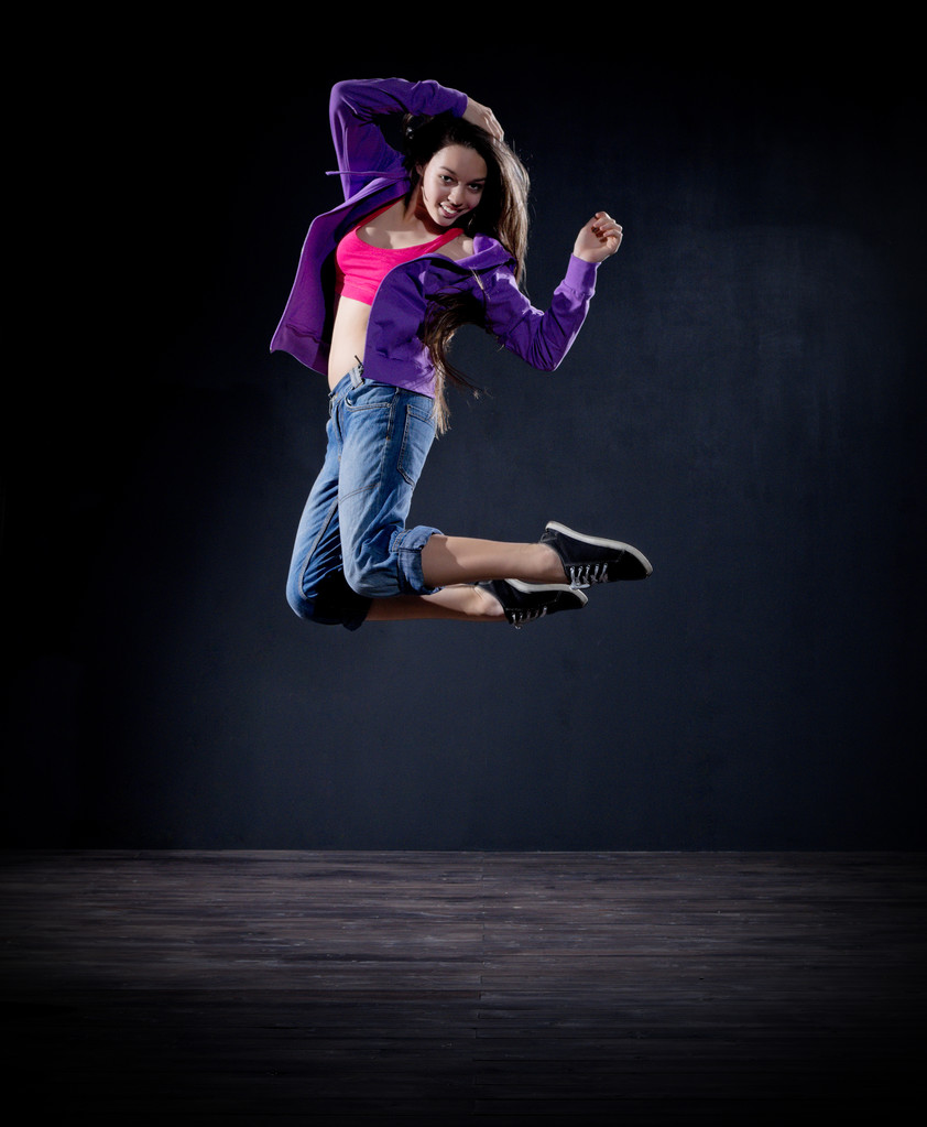 Сучасна дівчина танцівниця (нормальний
) - Фото, зображення