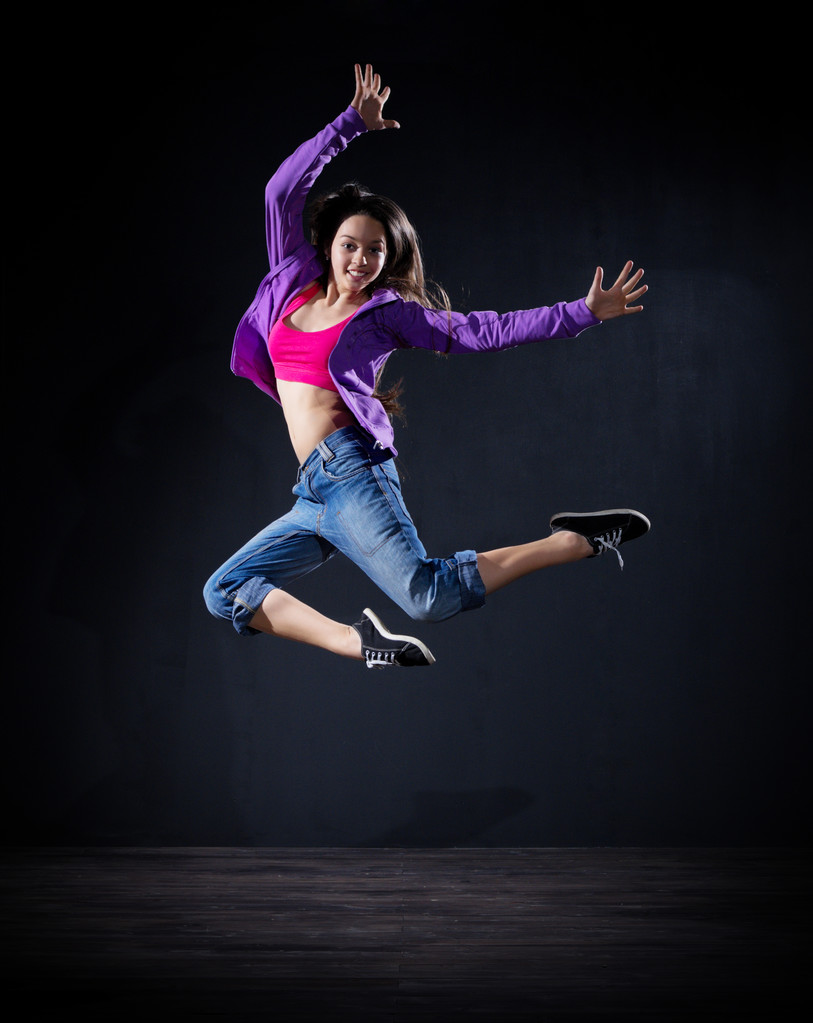 Moderne danser meisje (normale ver) - Foto, afbeelding