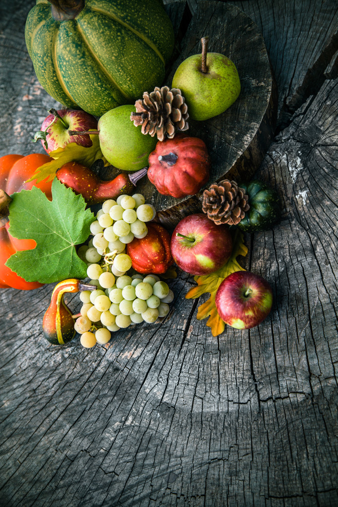Fruta de otoño
 - Foto, imagen