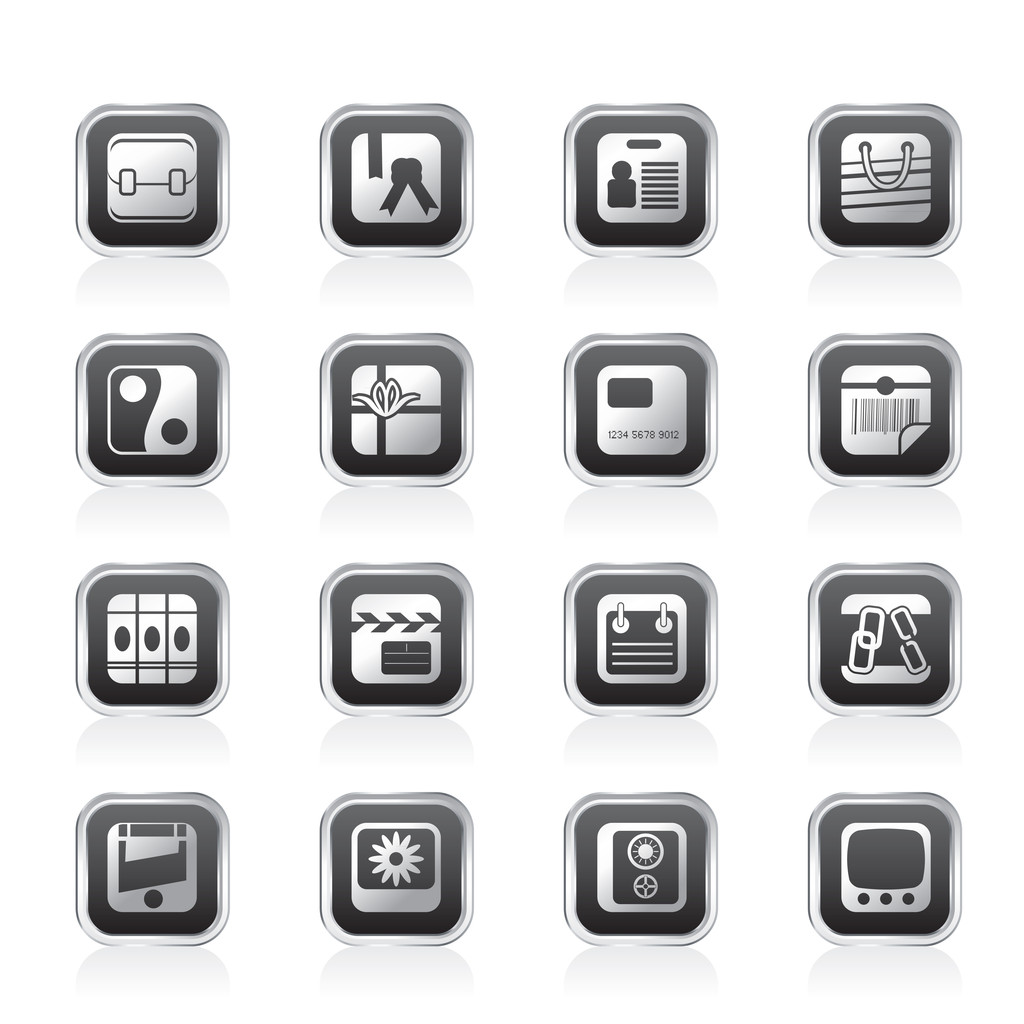 Business and Internet Icons - Vector, Image