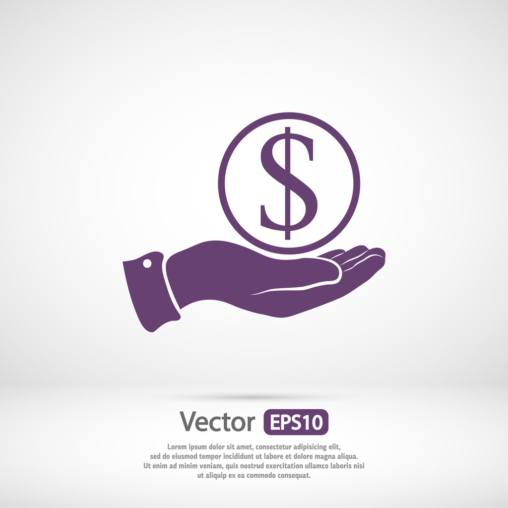 Зберегти гроші значок
 - Вектор, зображення