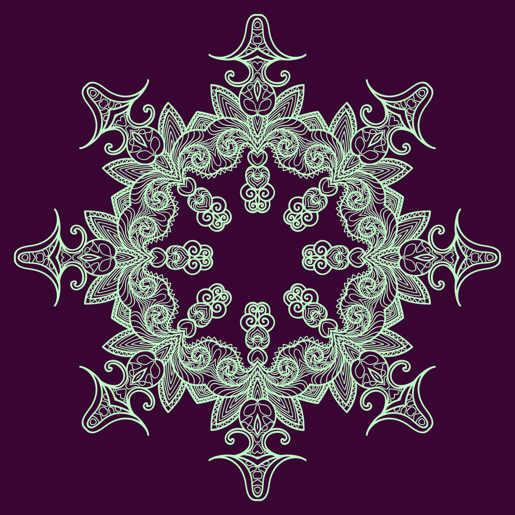 紫色の円形のパターン - ベクター画像