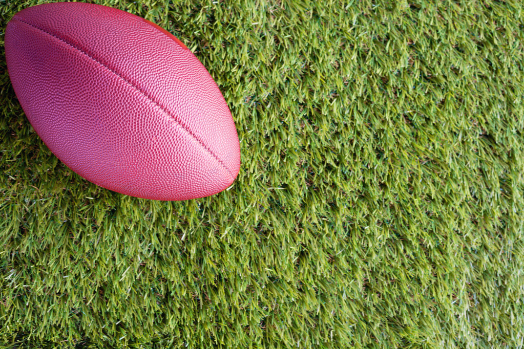 Football over grass - Photo, Image