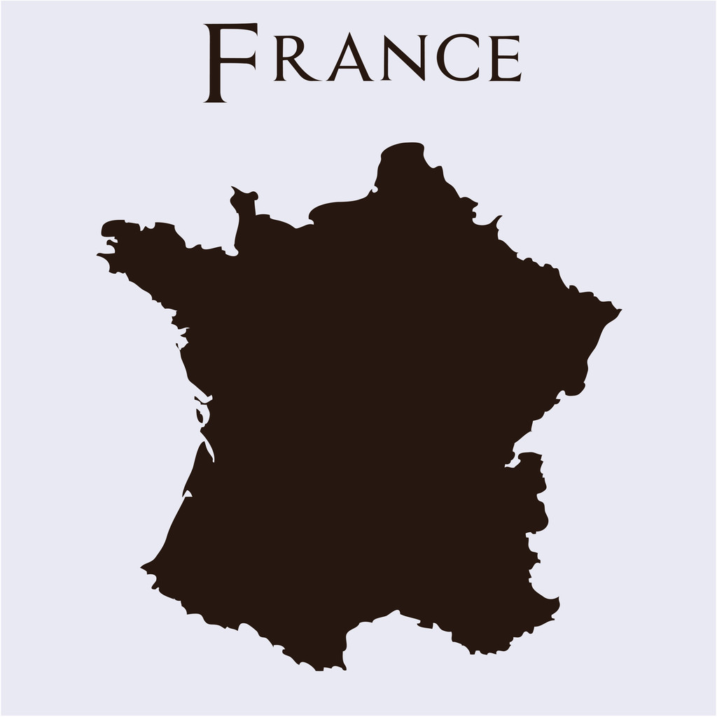 Franciaország - Vektor, kép