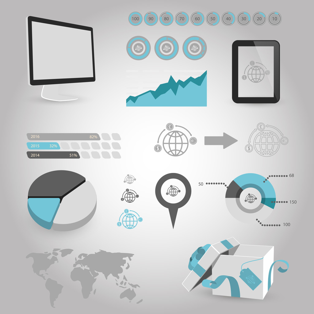векторная иллюстрация иконки бизнеса и финансов  - Вектор,изображение