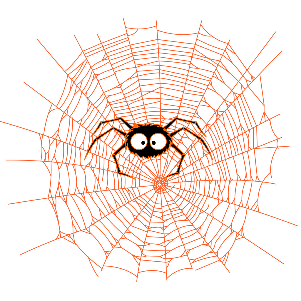 very cute spider - Vector, Image