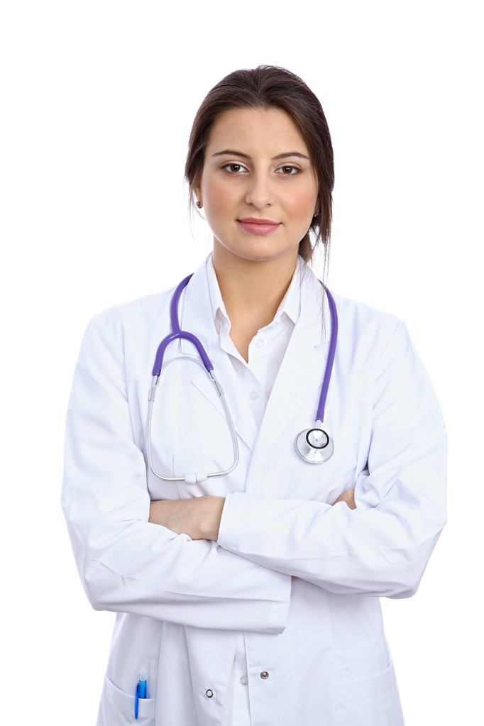 Female doctor with stethoscope - Photo, Image