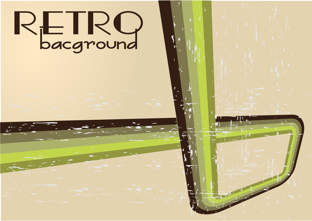 the vector retro grunge background - Vector, Image