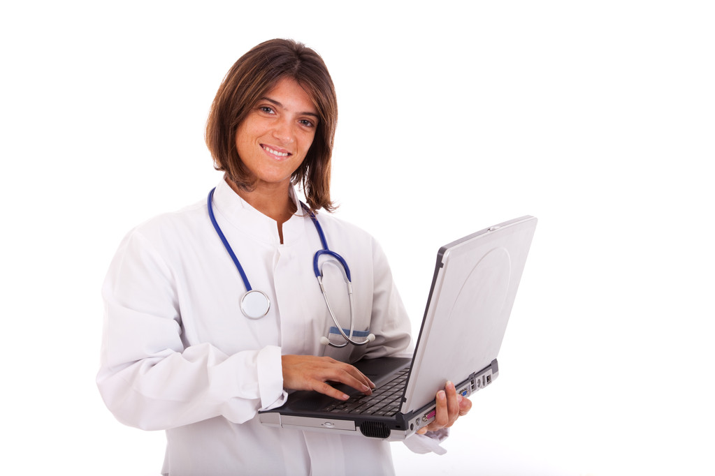 Amigável médico feminino
 - Foto, Imagem