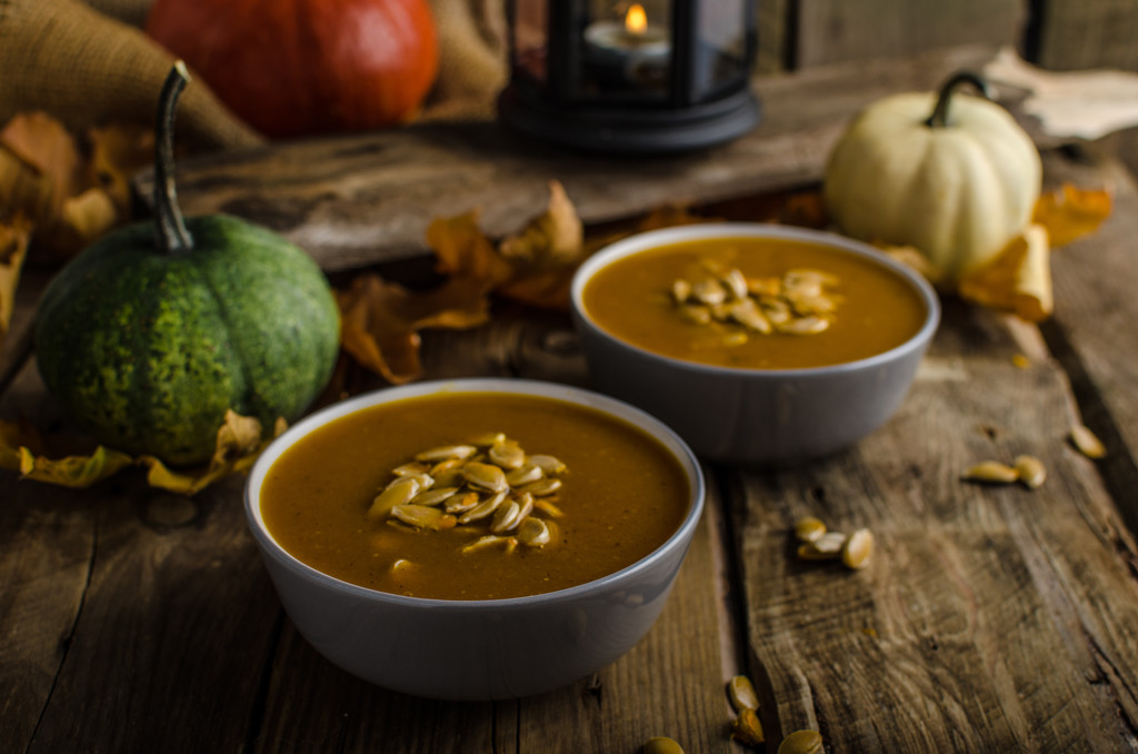 halloween tök leves - Fotó, kép