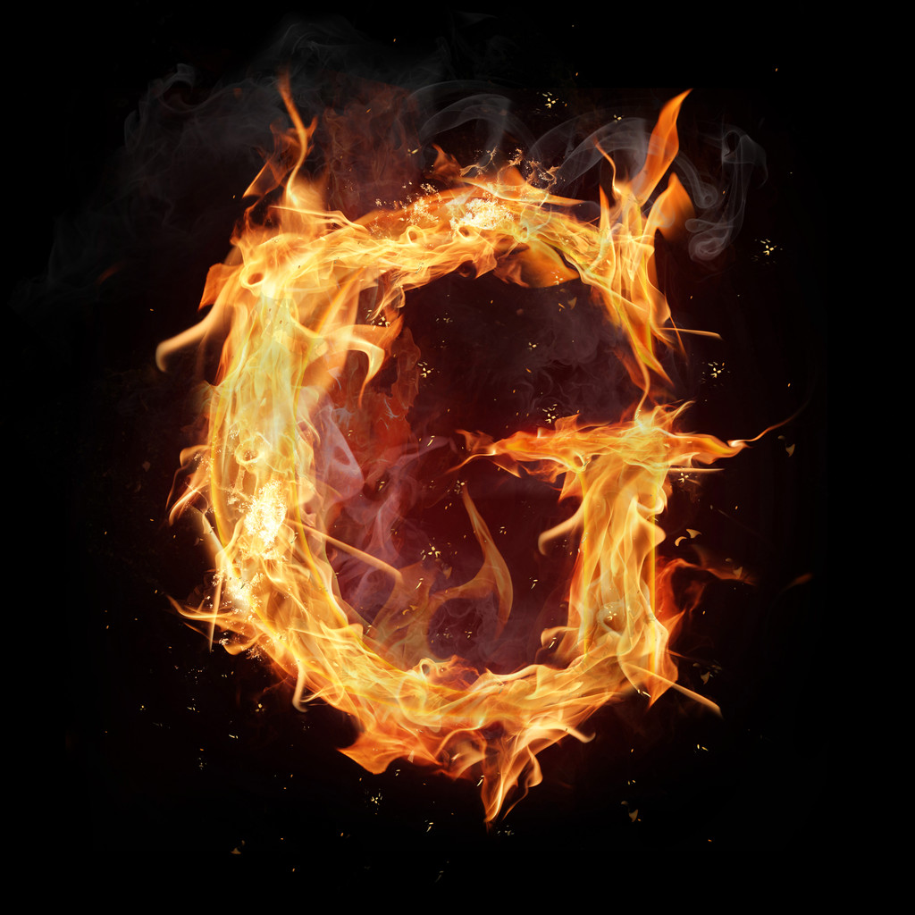 Огневая буква "Г"
" - Фото, изображение