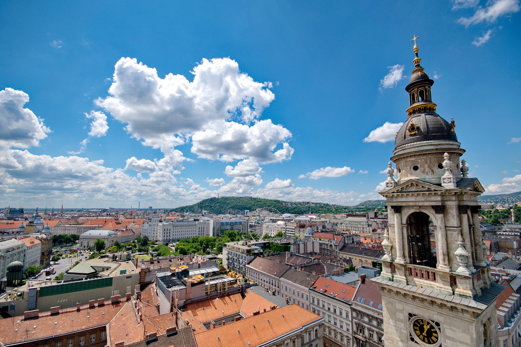 Näkymä St. Stephan basilikasta, Budapest Unkari
 - Valokuva, kuva