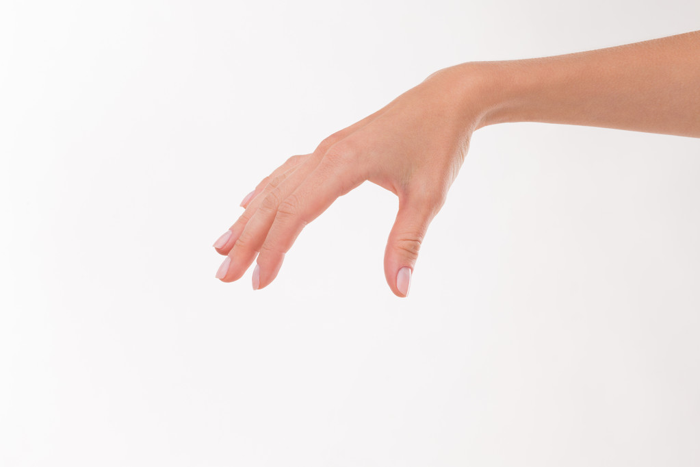Les femmes main comme si tenant quelque chose
 - Photo, image