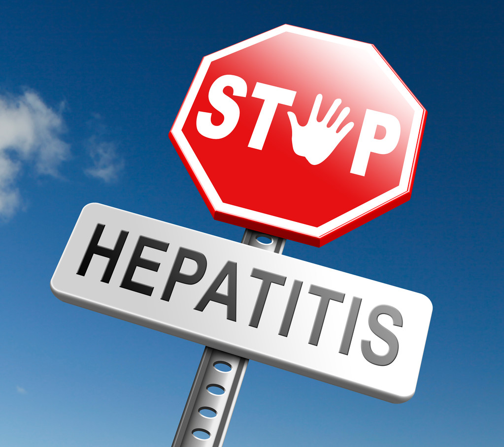 stop hepatitis sign - Photo, Image