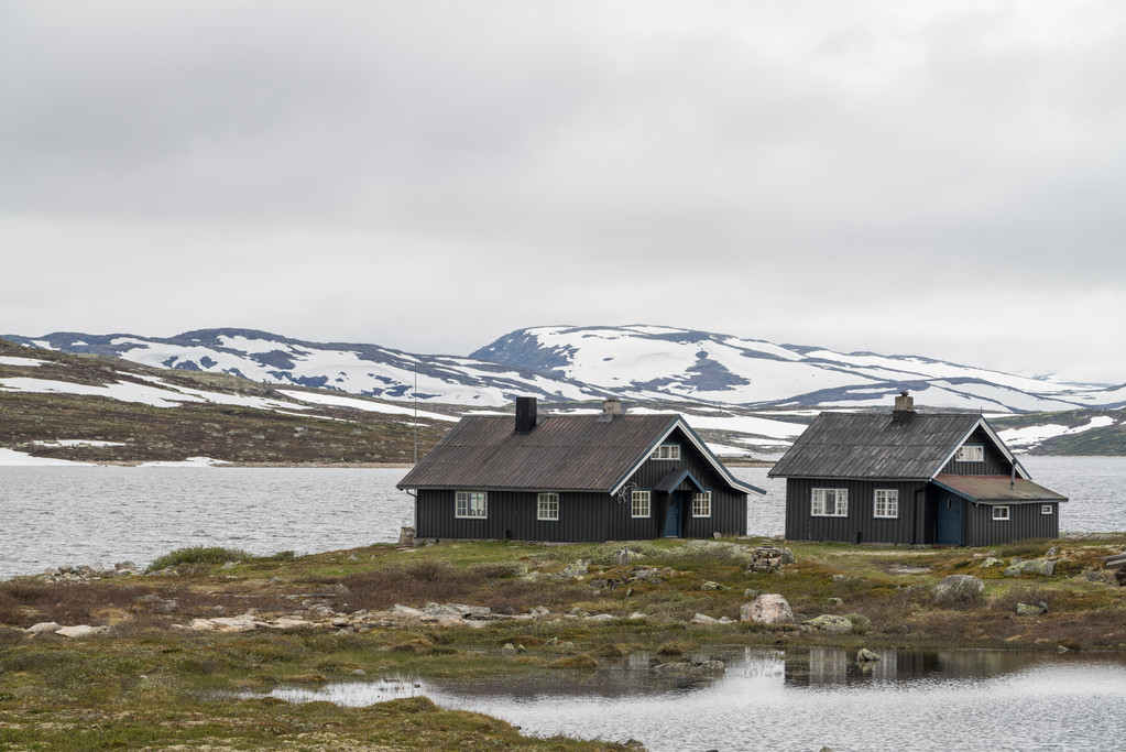 ノルウェーの田園風景 - 写真・画像