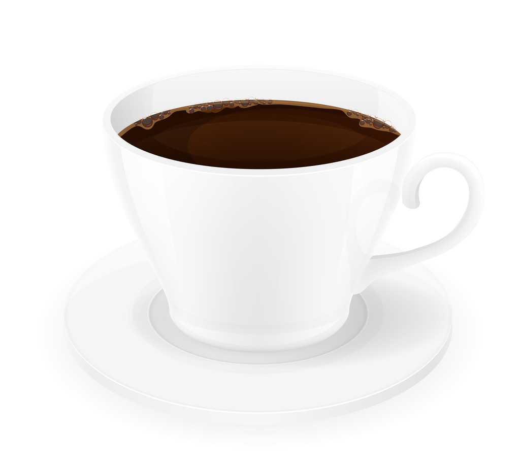taza de ilustración vector de café - Vector, imagen