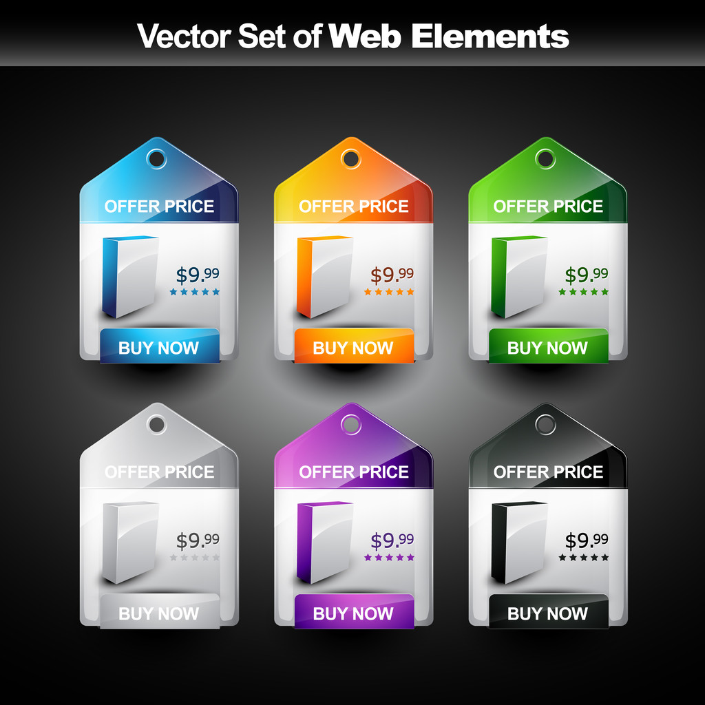 product weergeven - Vector, afbeelding