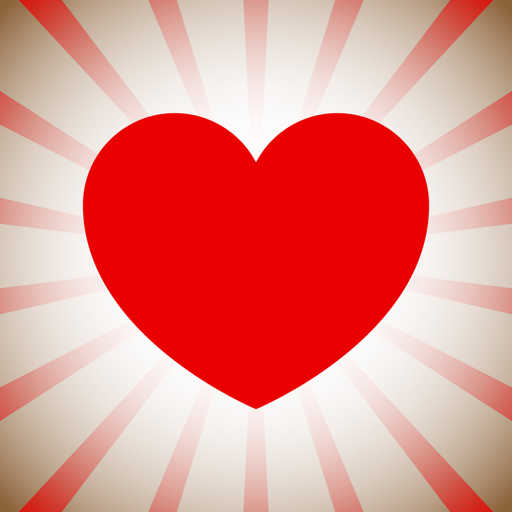 Kalp, aşk sembolü - Vektör, Görsel
