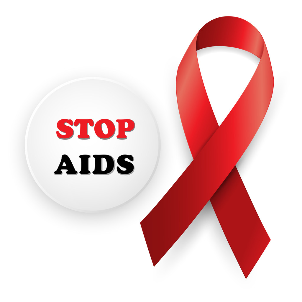 Ilustração vetorial fita vermelha - AIDS
 - Vetor, Imagem