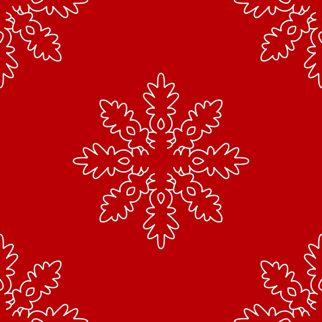Christmas seamless pattern - Vector, Image