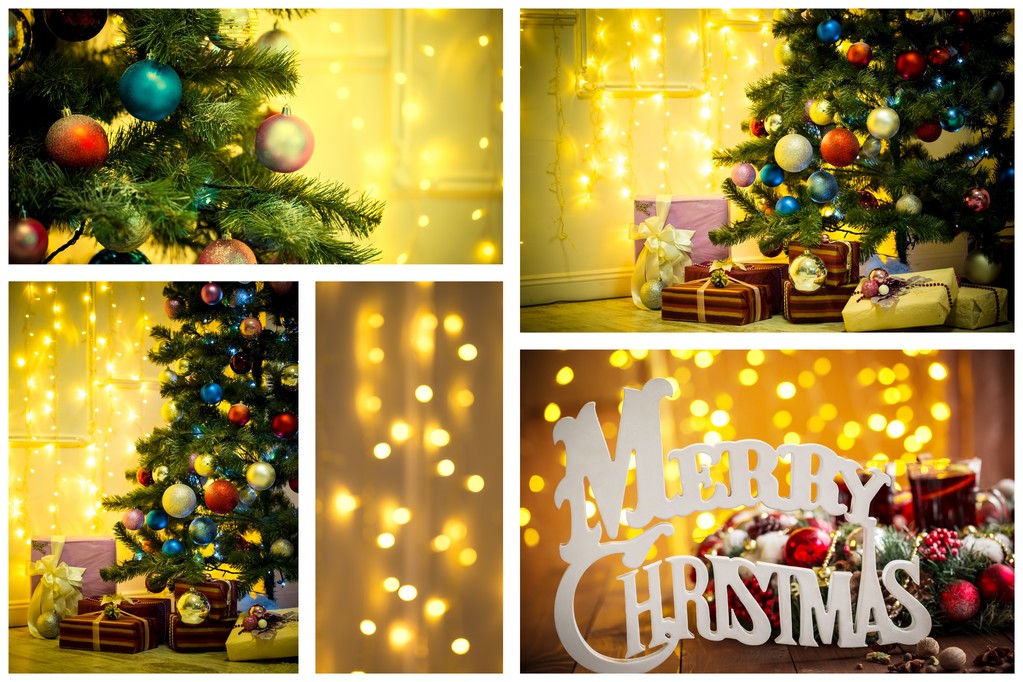 Collage navideño
 - Foto, Imagen