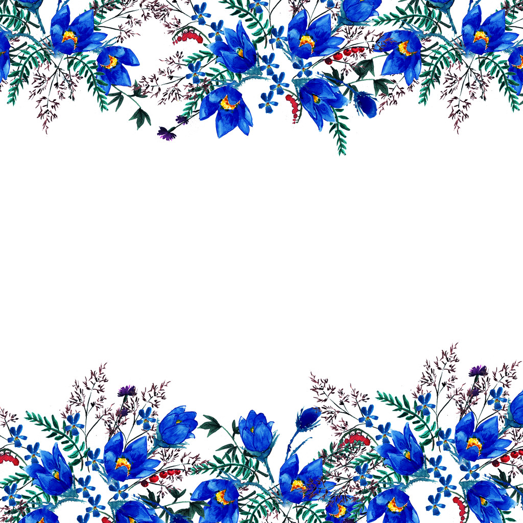 marco floral fondo de verano
 - Foto, Imagen