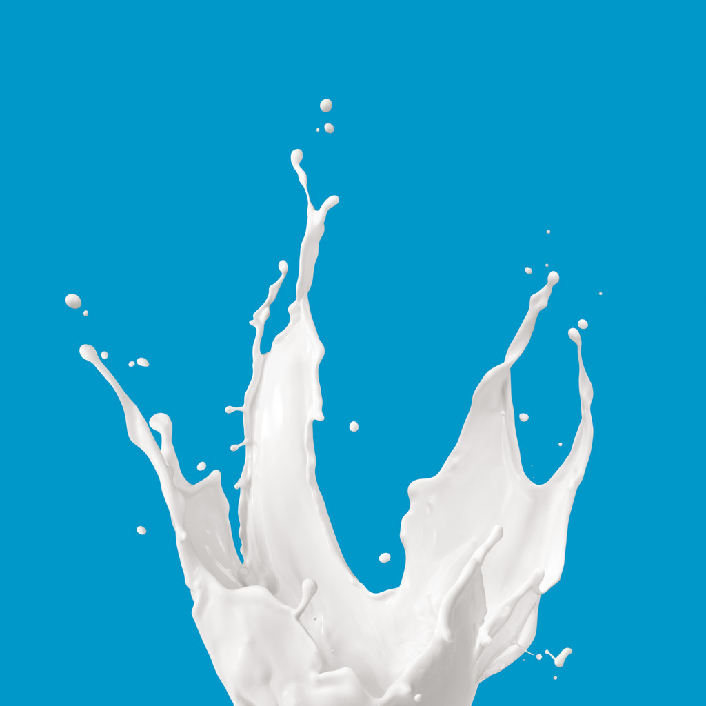 Salpicaduras de leche
 - Foto, imagen