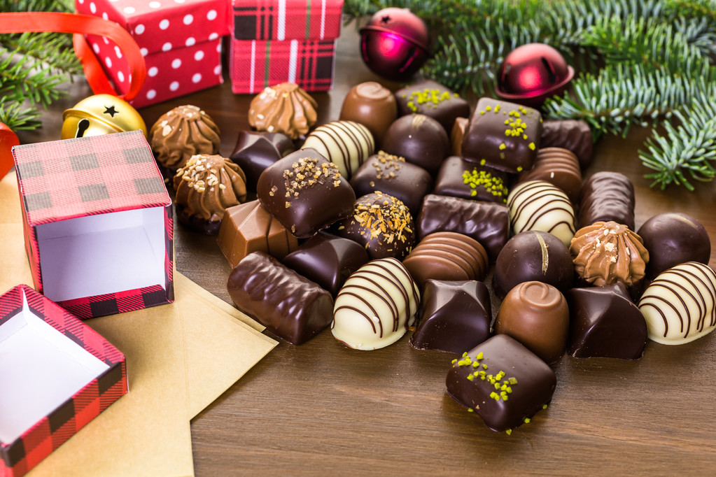 Emballage chocolats assortis
 - Photo, image