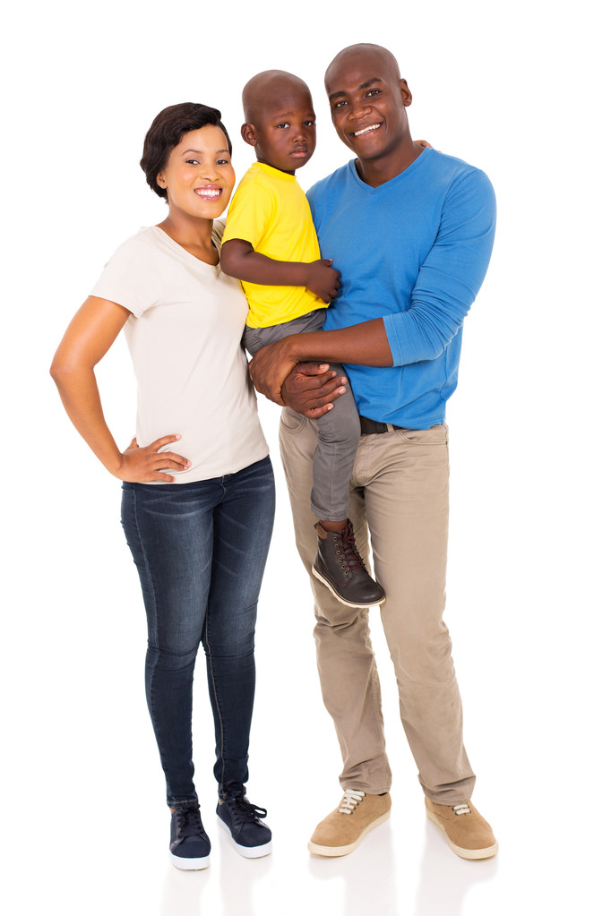 Afrikanisch-amerikanische Familie - Foto, Bild