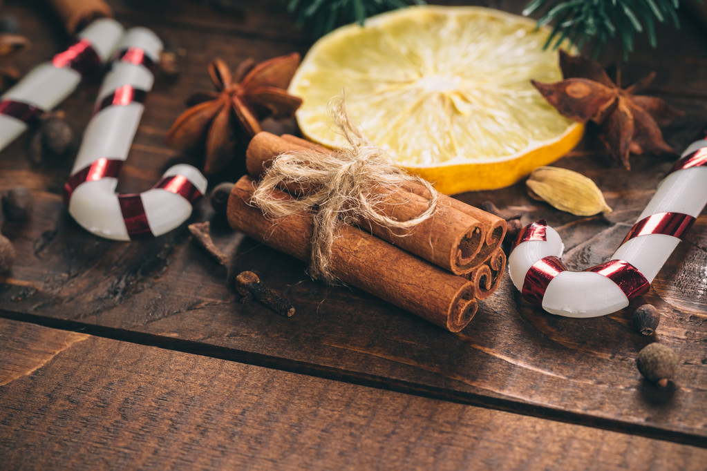 Collection of spices for mulled wine - Photo, Image